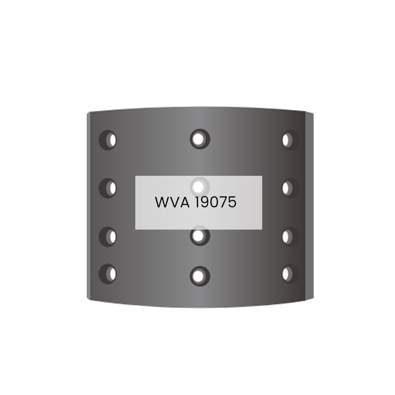 European Truck Brake Lining 19075 12 hål