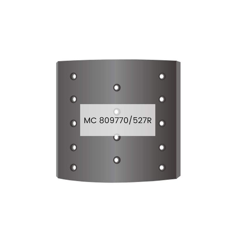 MC 809770/527R lastbilsbromsbelägg för GE,MITSUBISHI,FUSO