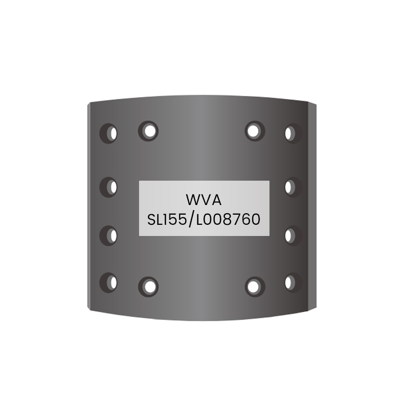 Bromsbelägg SL155/L008760 12-håls bromsbelägg